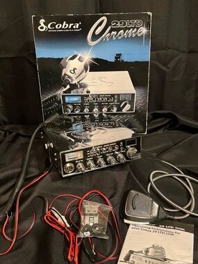 Cobra 29 LTD Chrome Professional CB Radio with Microphone